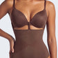 Litchy High-Waisted Thong in Espresso met verstelbare bh-bandjes