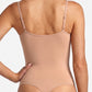 Litchy Thong Bodysuit in Sandy, achteraanzicht met thong-achterkant