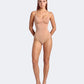 Litchy Thong Bodysuit in Sandy, corrigerende shapewear met tummy control en snatched waist