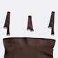 Litchy High-Waisted Short in Espresso op model met verstelbare bh-bandjes