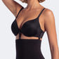 Litchy High-Waisted Short in het zwart met verstelbare bh-bandjes aan de bh